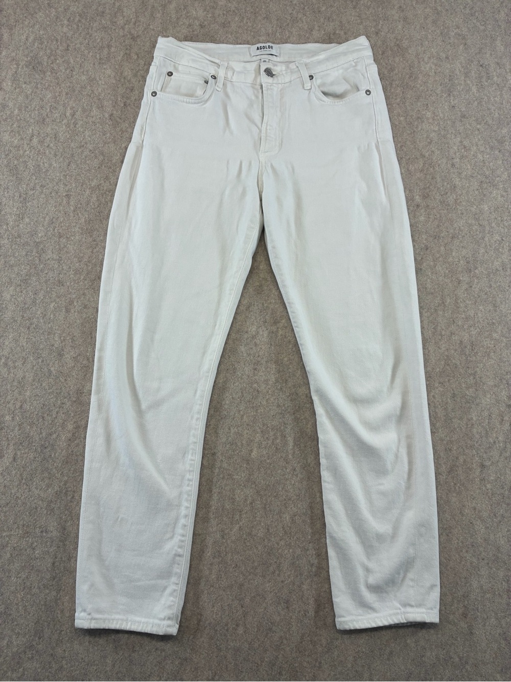 AGOLDE Toni White Slim Skinny High Rise Stretch Denim Jeans Women's 27 A133-1085
